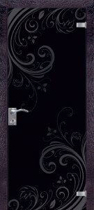 Стеклянная дверь Миледи